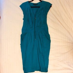 French Connection Turquoise Party Dress